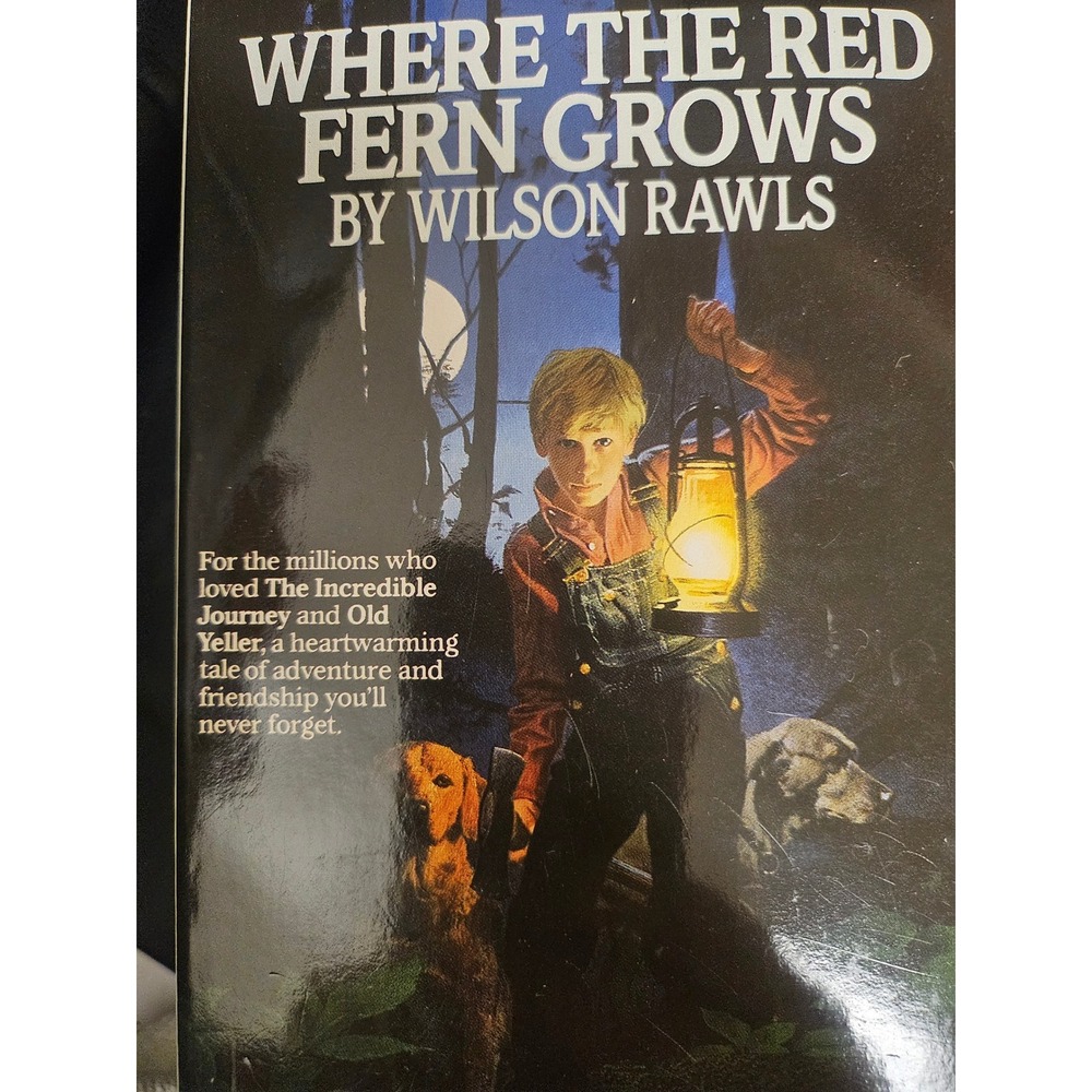 Where the Red Fern Grows Wilson Rawls Laurel-Leaf Paperback ISBN 0553274295